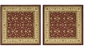 Safavieh Lyndhurst Red and Ivory 8' x 8' Square Area Rug